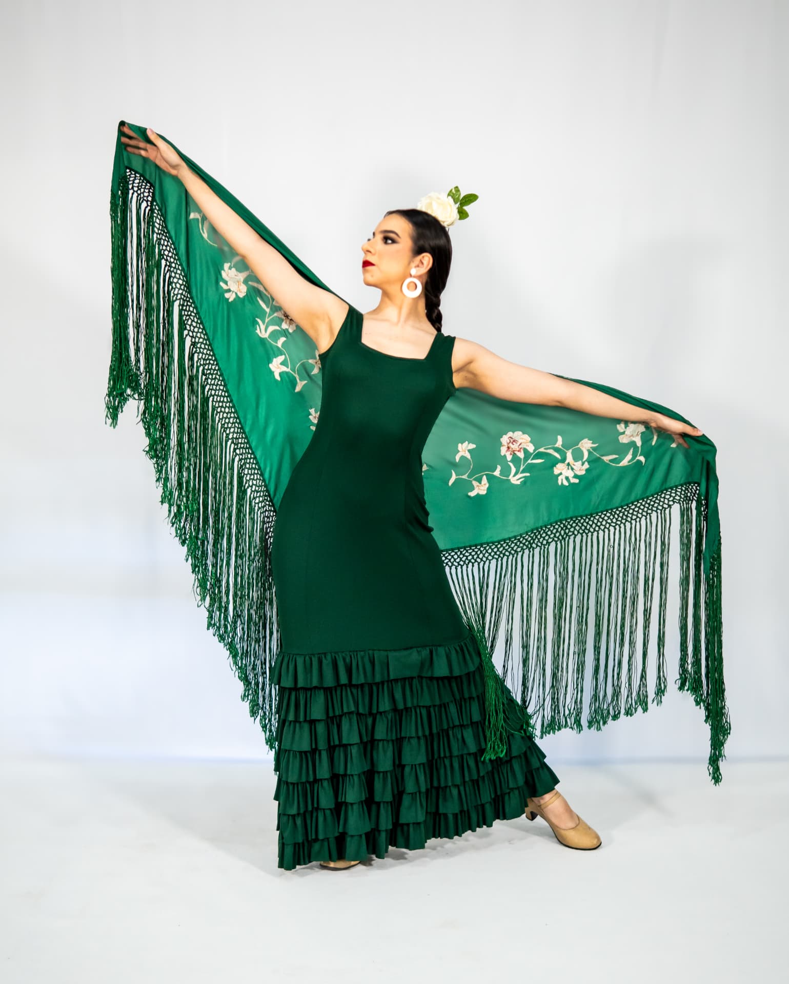Clase de Danza Española en DANZAR, Ciudad del Este